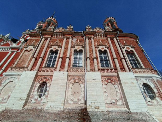 В Можайске продолжают реконструкцию Ново-Никольского собора