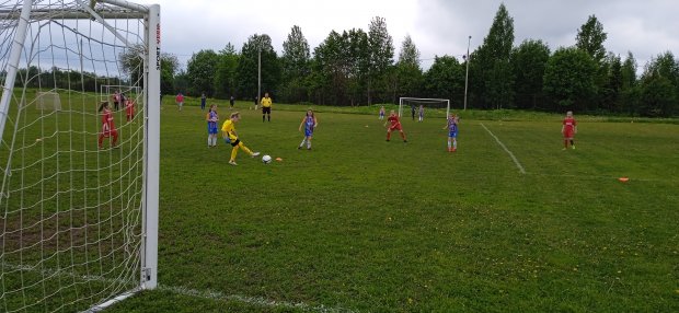 Можайские футболистки выиграли матч Первенства Московской области со счетом 3-0 