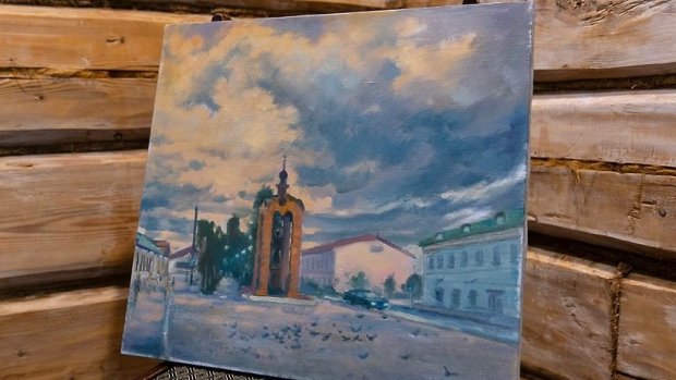 В Можайске открылась выставка местного художника Александра Арбузова