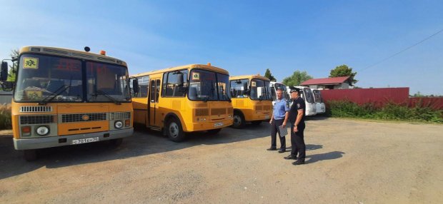 В Можайске проверили школьные автобусы