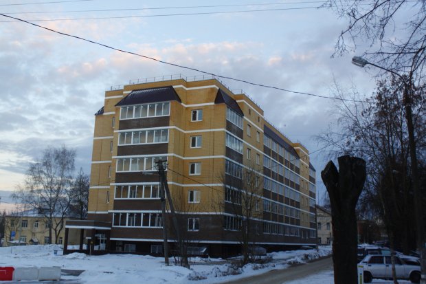 В Можайске достроили пятиэтажный дом №15 по улице Фрунзе