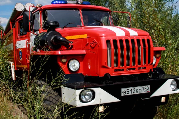 На пожаре в деревне Лыткино погиб мужчина