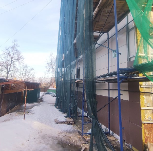 В доме №19 по Восточной улице в Можайске остановили работы по капитальному ремонту