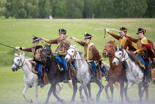 На Бородинском поле прошел детский военно-исторический праздник «Стойкий оловянный солдатик»