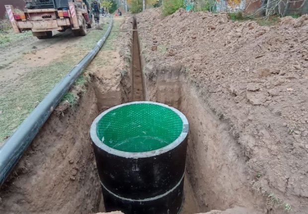 В деревне Хорошилово реконструировали сети холодного водоснабжения 