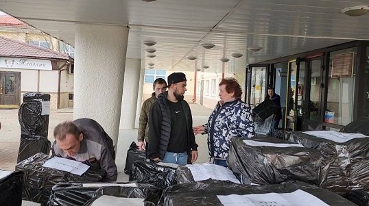 Из Можайска в Белгород прибыл четвертый гуманитарный конвой