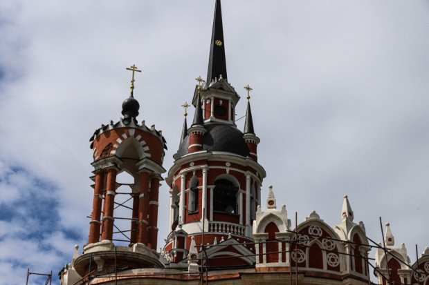 В Можайске продолжается реставрация Никольского собора