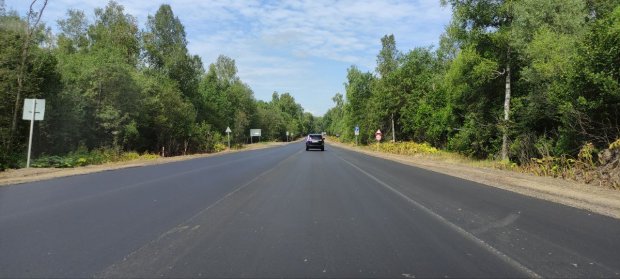 Дорожники отремонтировали Можайское шоссе на Бородинском поле